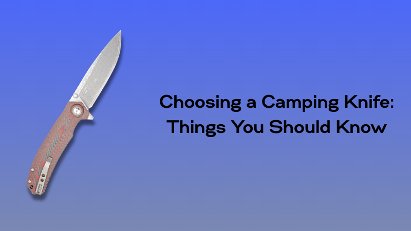 Choosing a Camping Knife: Things You Should Know